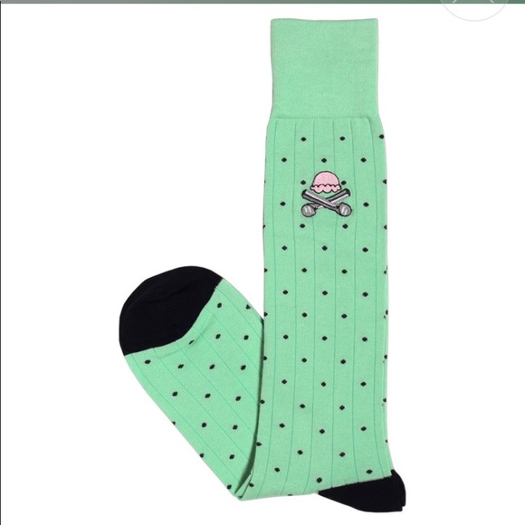 NWT SoxFords Men’s Socks Choco Chip Mints - Picture 1 of 6